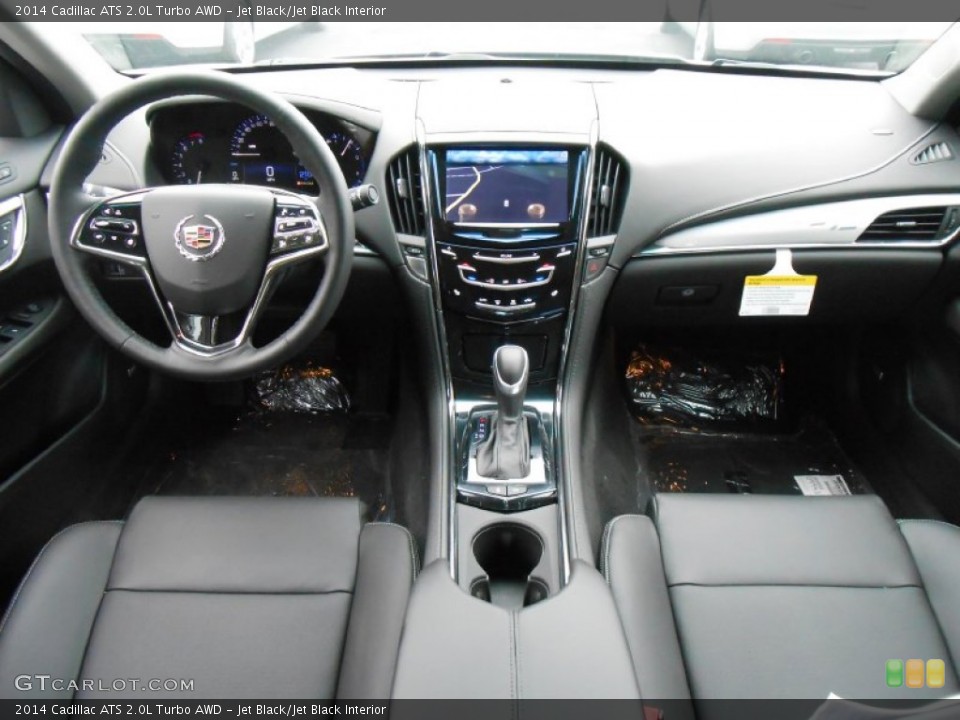 Jet Black/Jet Black Interior Dashboard for the 2014 Cadillac ATS 2.0L Turbo AWD #84956680