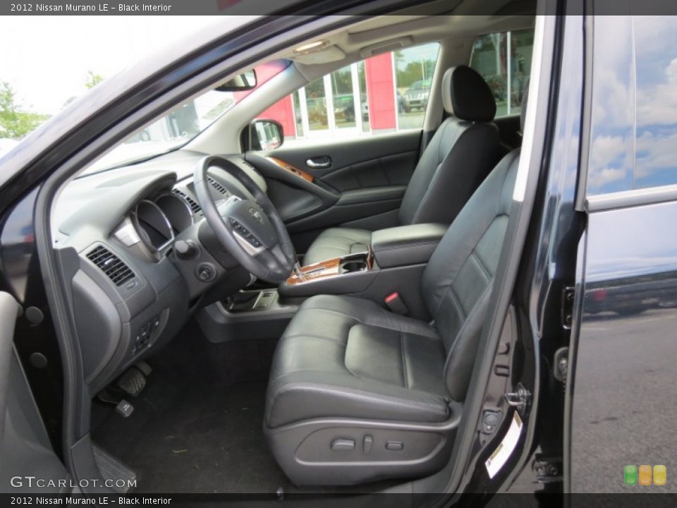 Black Interior Photo for the 2012 Nissan Murano LE #84958708