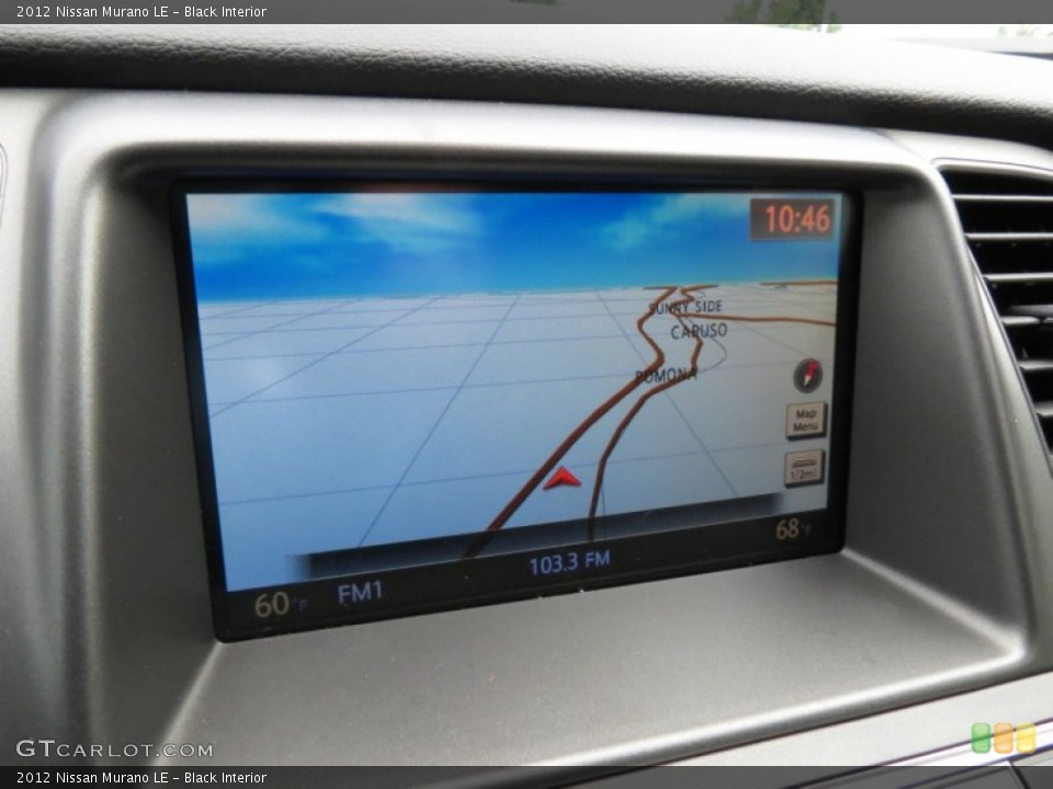 Black Interior Navigation for the 2012 Nissan Murano LE #84958900