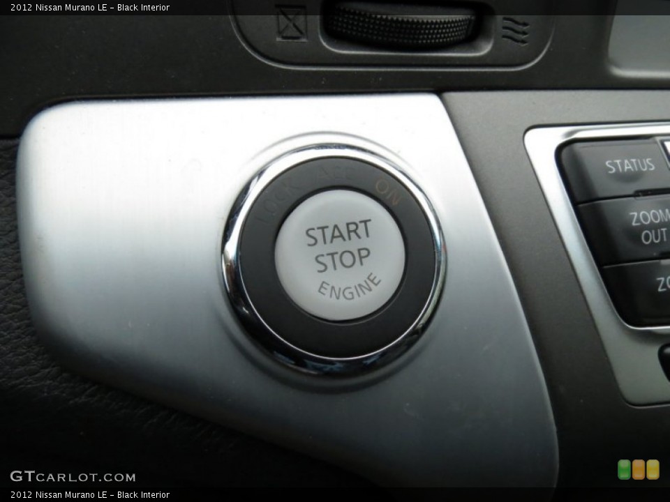 Black Interior Controls for the 2012 Nissan Murano LE #84958915