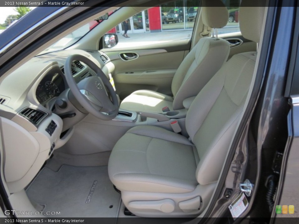 Marble Gray Interior Photo for the 2013 Nissan Sentra S #84960271