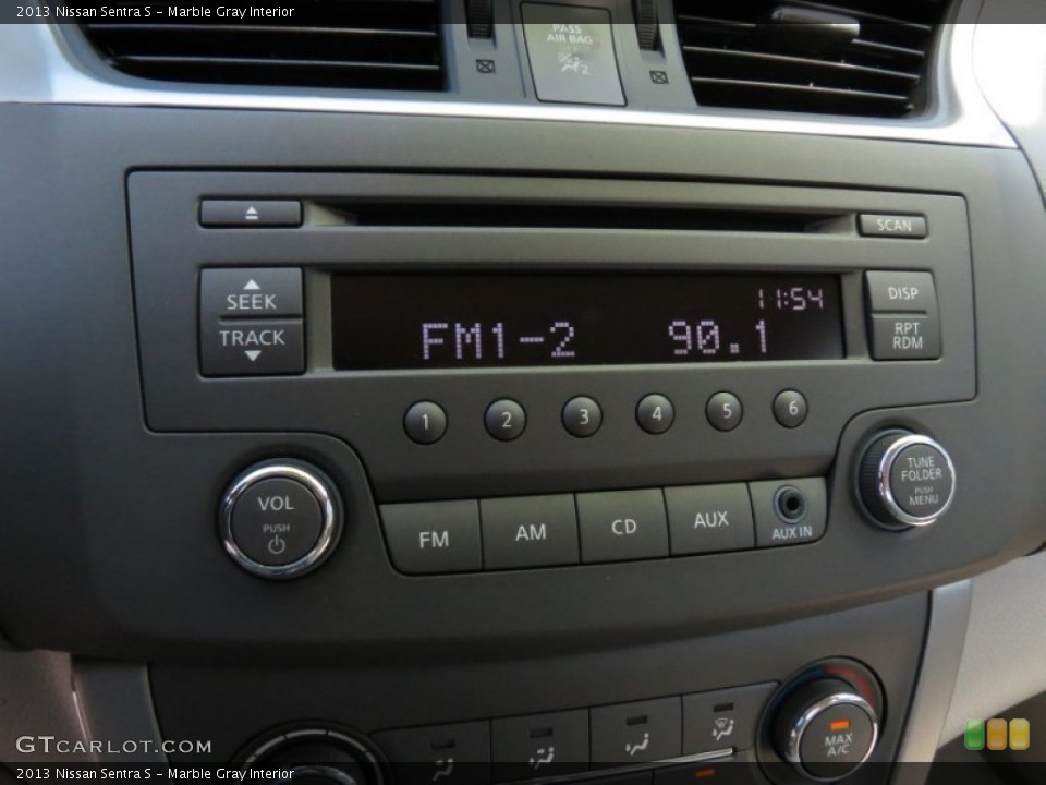 Marble Gray Interior Audio System for the 2013 Nissan Sentra S #84960352
