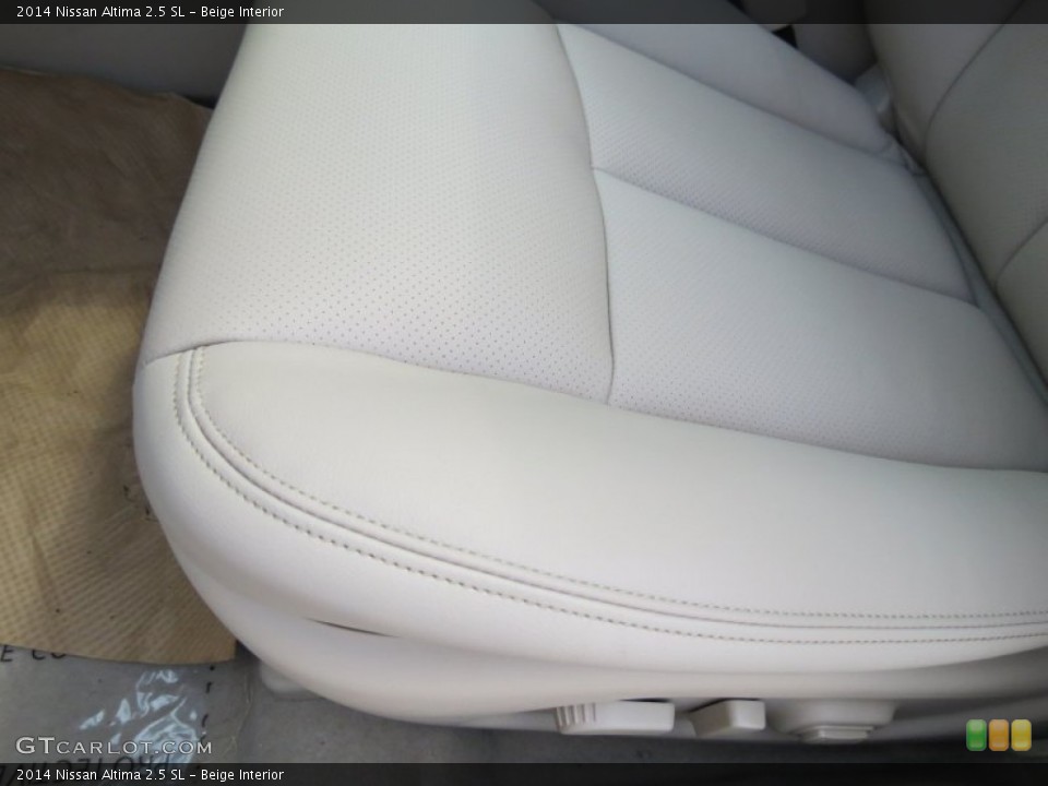 Beige Interior Front Seat for the 2014 Nissan Altima 2.5 SL #84960802