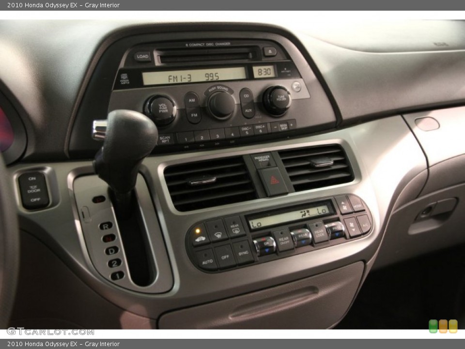 Gray Interior Controls for the 2010 Honda Odyssey EX #84962611