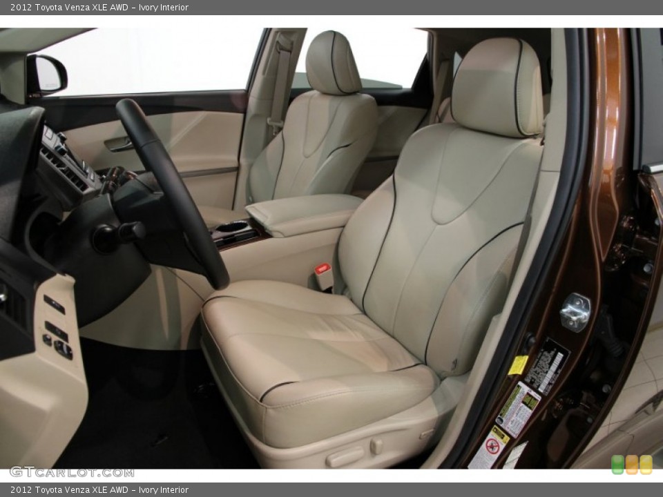 Ivory Interior Photo for the 2012 Toyota Venza XLE AWD #84964411