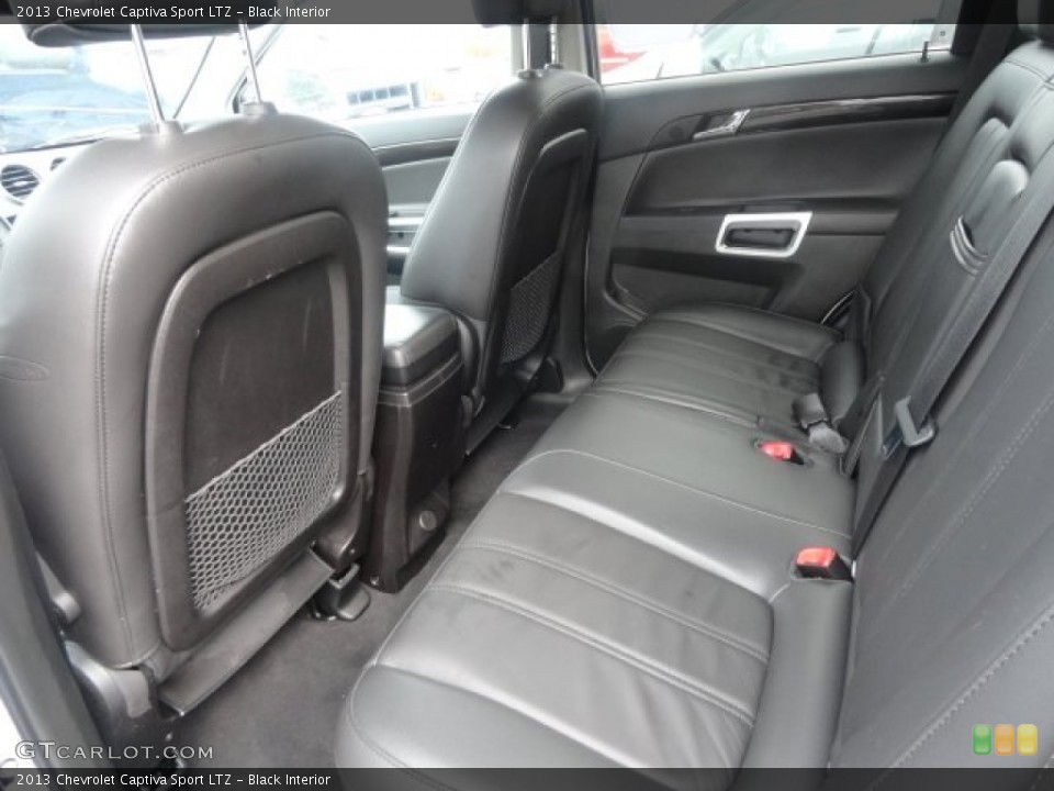 Black Interior Rear Seat for the 2013 Chevrolet Captiva Sport LTZ #84964738