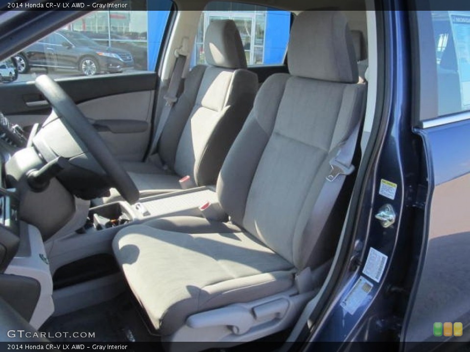 Gray Interior Front Seat for the 2014 Honda CR-V LX AWD #84965495