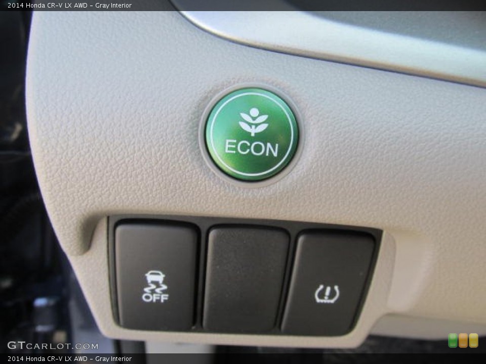 Gray Interior Controls for the 2014 Honda CR-V LX AWD #84965583