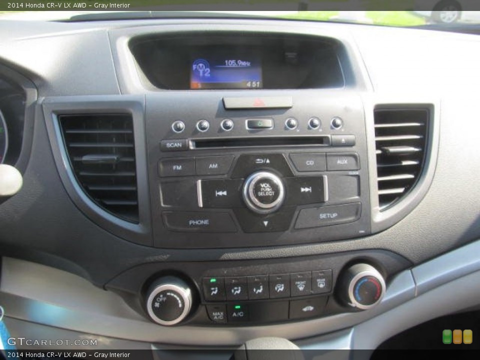 Gray Interior Controls for the 2014 Honda CR-V LX AWD #84965609