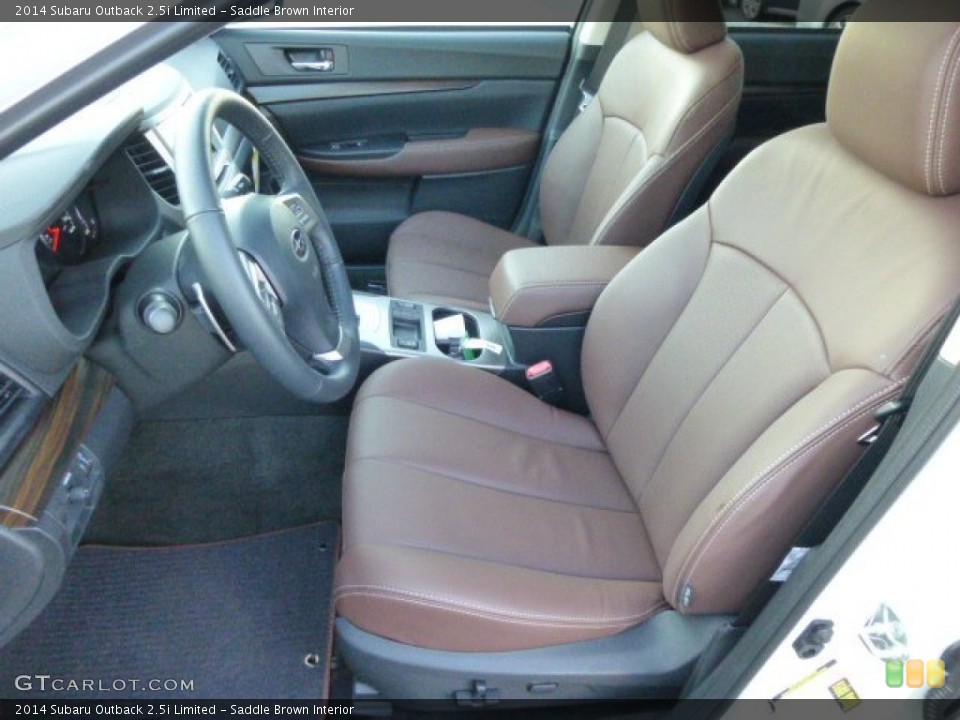 Saddle Brown Interior Front Seat for the 2014 Subaru Outback 2.5i Limited #84974525