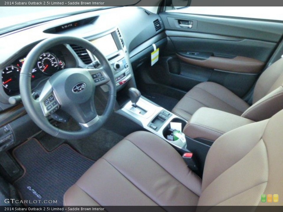 Saddle Brown Interior Photo for the 2014 Subaru Outback 2.5i Limited #84974549