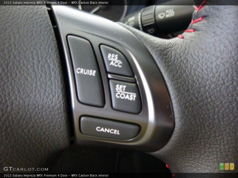 WRX Carbon Black Interior Controls for the 2013 Subaru Impreza WRX Premium 4 Door #84976679