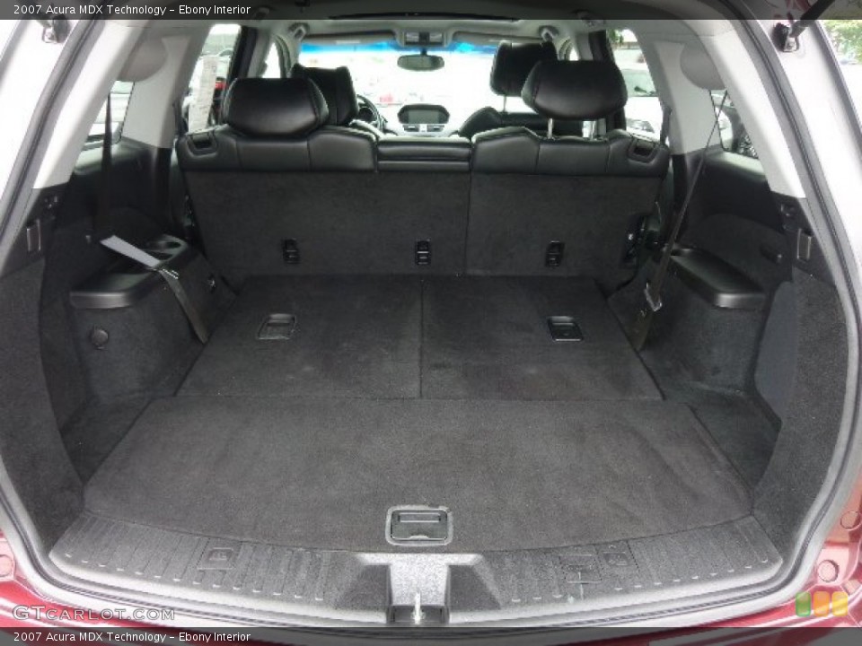 Ebony Interior Trunk for the 2007 Acura MDX Technology #84977153