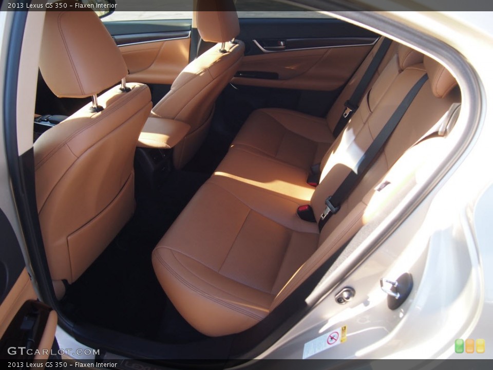 Flaxen Interior Rear Seat for the 2013 Lexus GS 350 #84979187