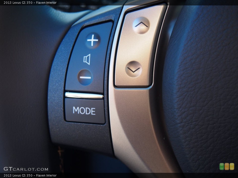 Flaxen Interior Controls for the 2013 Lexus GS 350 #84979382