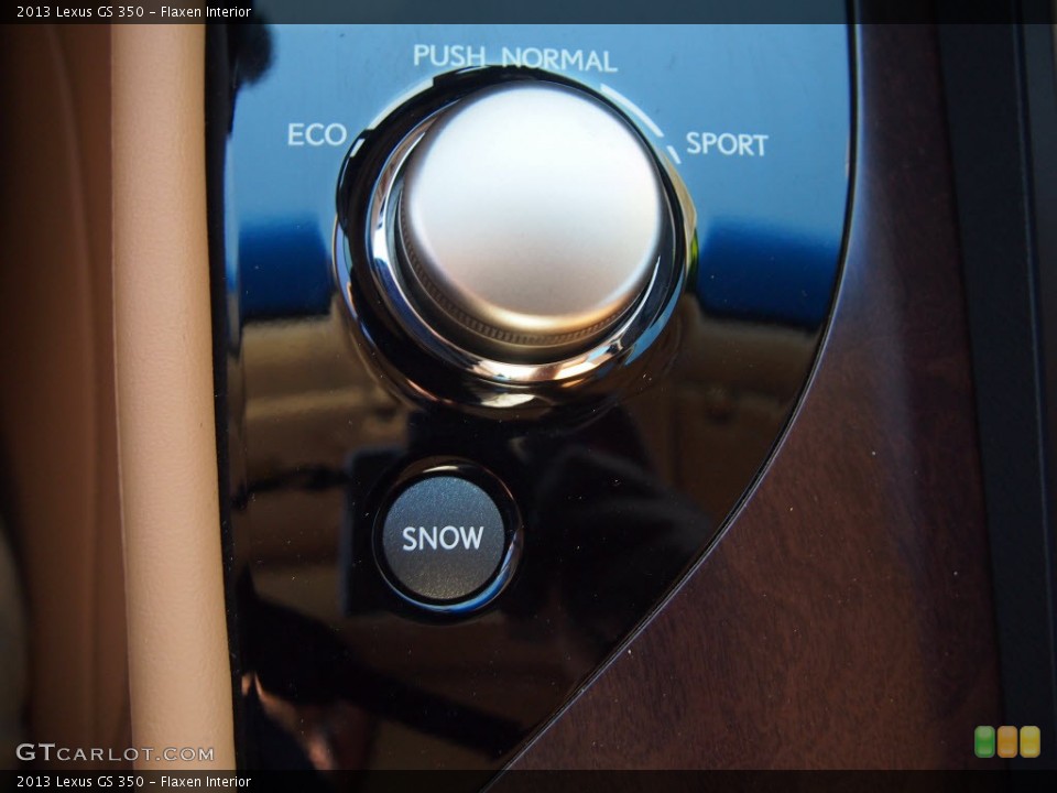 Flaxen Interior Controls for the 2013 Lexus GS 350 #84979490