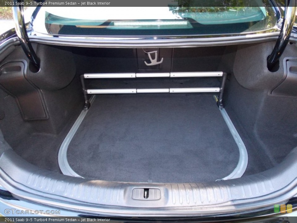 Jet Black Interior Trunk for the 2011 Saab 9-5 Turbo4 Premium Sedan #84980438