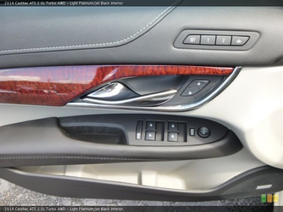 Light Platinum/Jet Black Interior Controls for the 2014 Cadillac ATS 2.0L Turbo AWD #84981779
