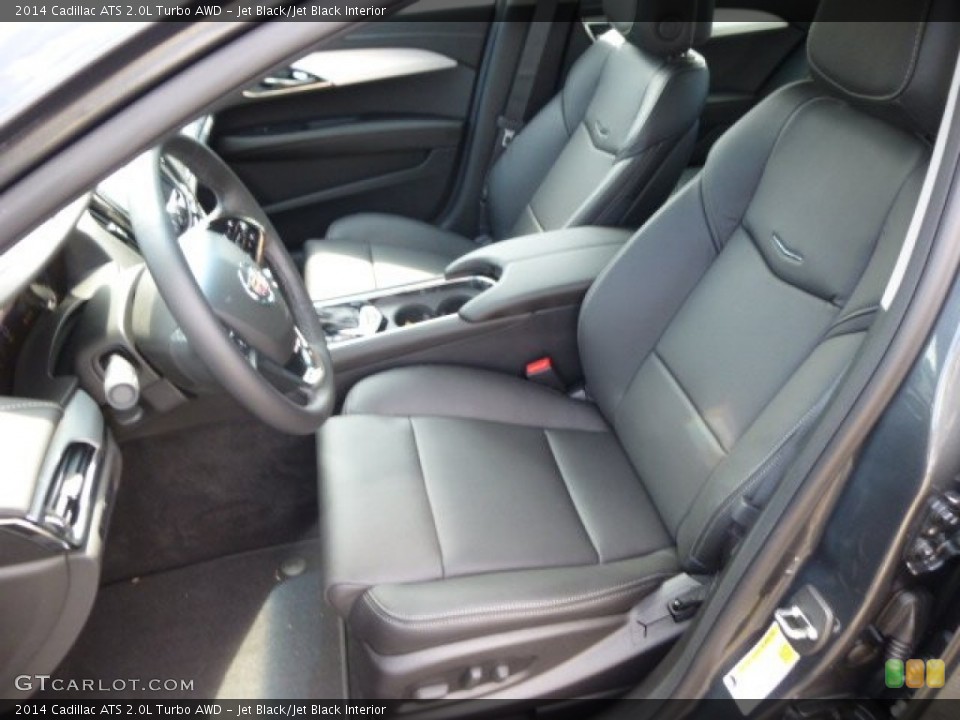Jet Black/Jet Black Interior Front Seat for the 2014 Cadillac ATS 2.0L Turbo AWD #84982106