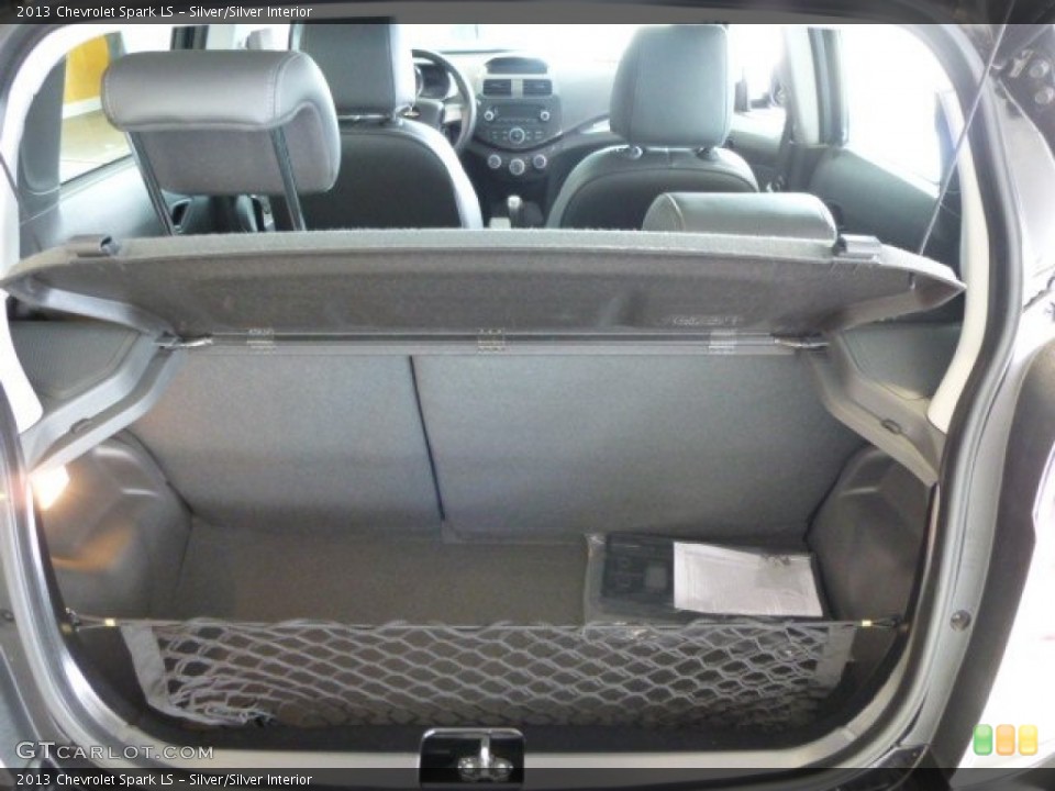 Silver/Silver Interior Trunk for the 2013 Chevrolet Spark LS #84982403