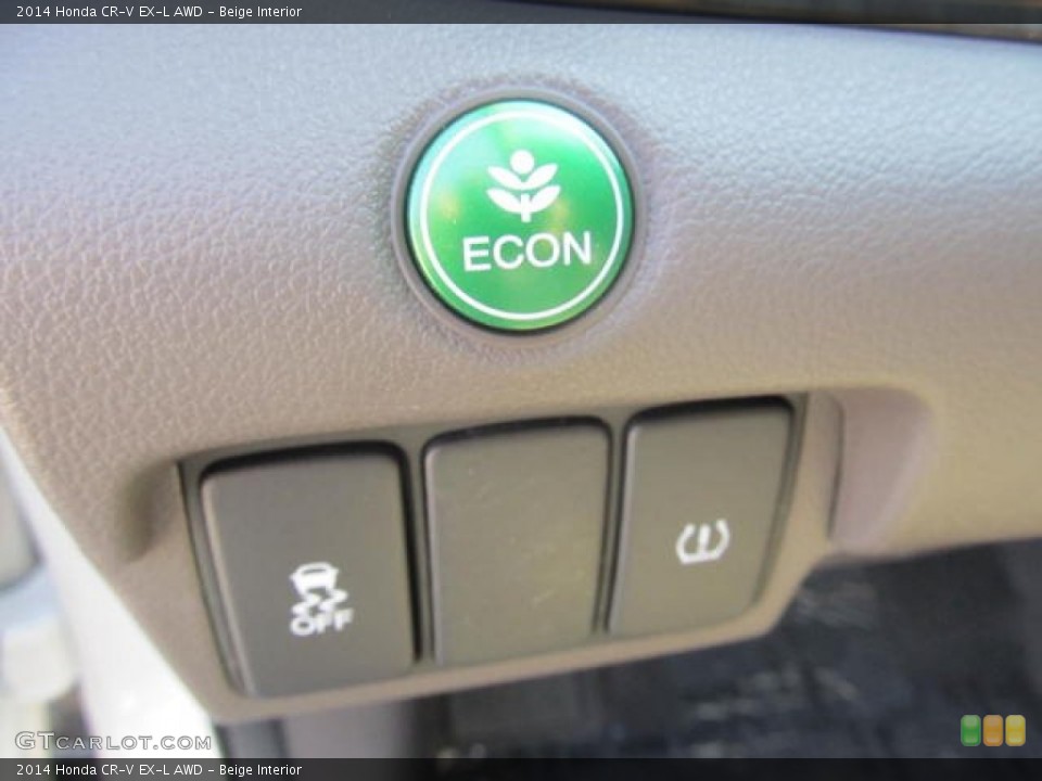 Beige Interior Controls for the 2014 Honda CR-V EX-L AWD #84983567