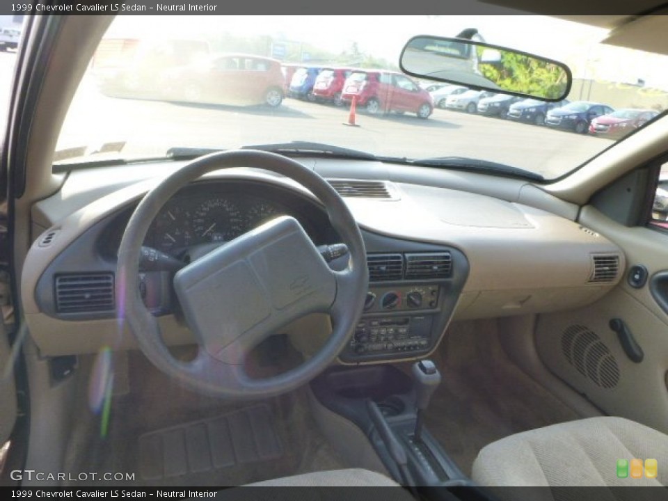 Neutral Interior Dashboard for the 1999 Chevrolet Cavalier LS Sedan #84983621
