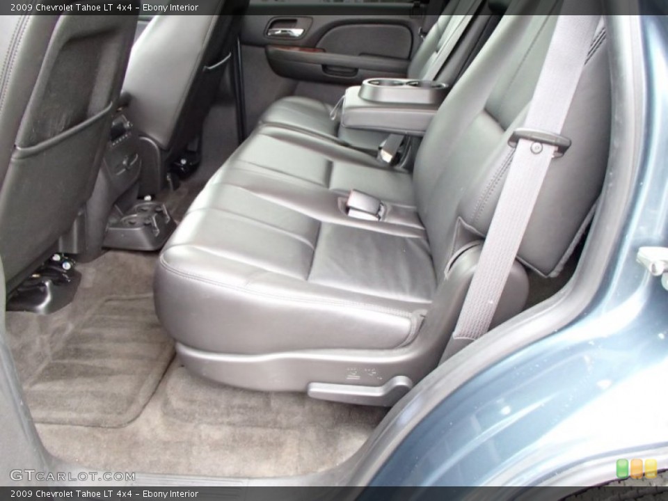 Ebony Interior Rear Seat for the 2009 Chevrolet Tahoe LT 4x4 #84984176