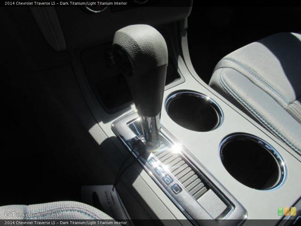 Dark Titanium/Light Titanium Interior Transmission for the 2014 Chevrolet Traverse LS #84985697