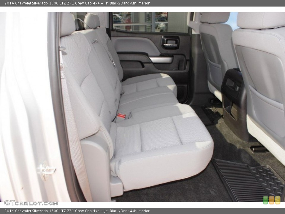 Jet Black/Dark Ash Interior Rear Seat for the 2014 Chevrolet Silverado 1500 LTZ Z71 Crew Cab 4x4 #84992879