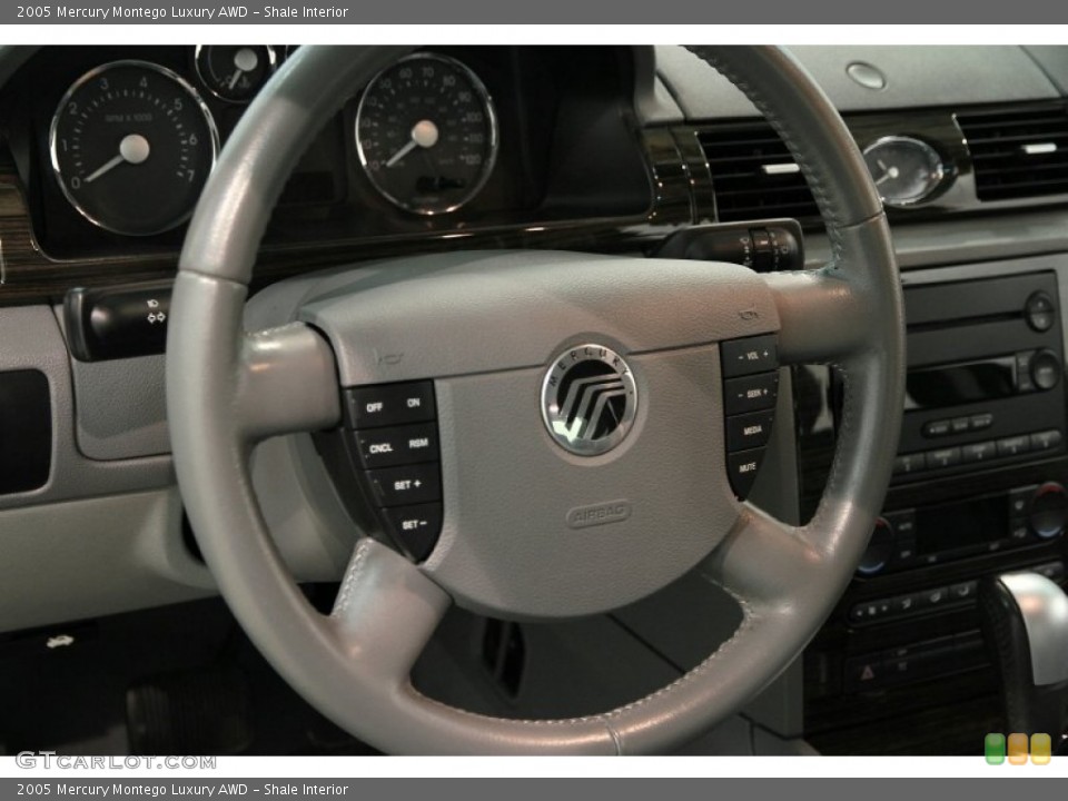 Shale Interior Steering Wheel for the 2005 Mercury Montego Luxury AWD #84993700