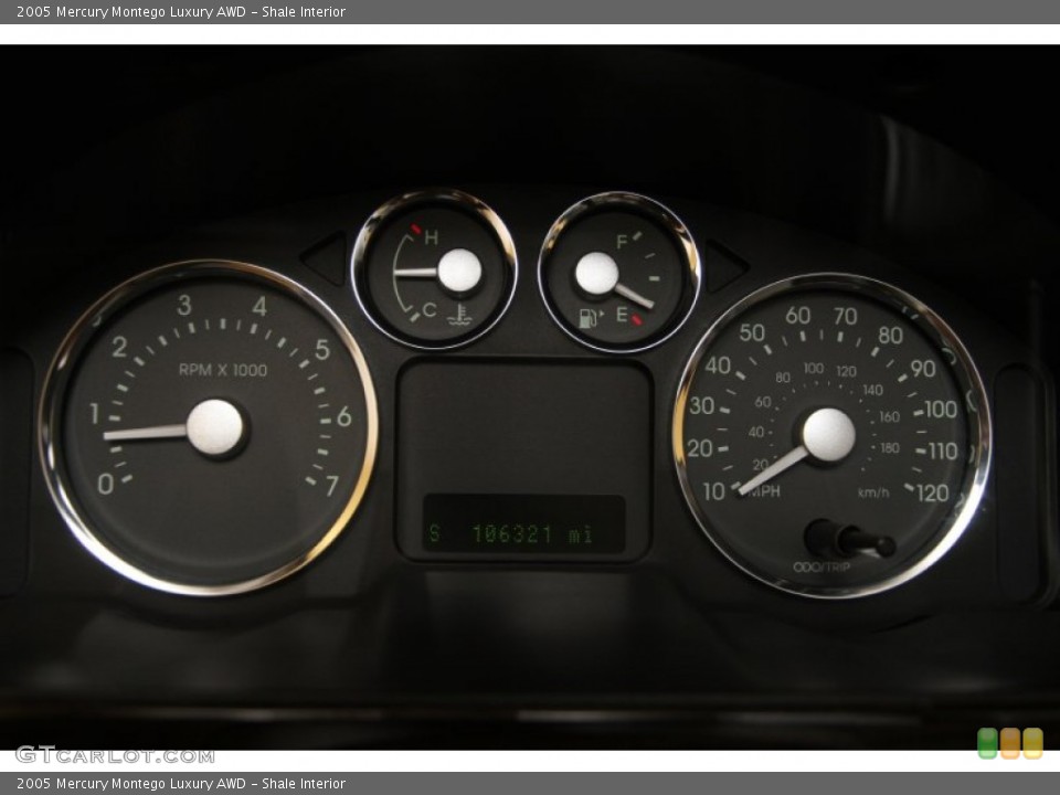 Shale Interior Gauges for the 2005 Mercury Montego Luxury AWD #84993727