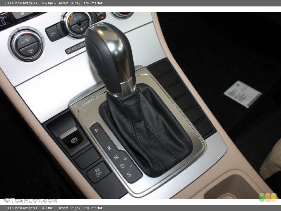 Desert Beige/Black Interior Transmission for the 2014 Volkswagen CC R-Line #84995180
