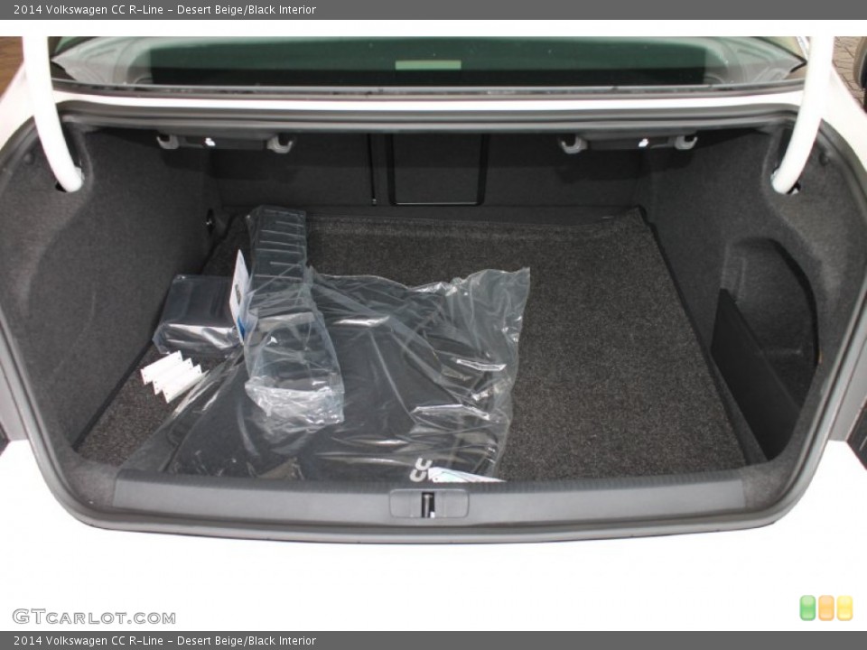 Desert Beige/Black Interior Trunk for the 2014 Volkswagen CC R-Line #84995360