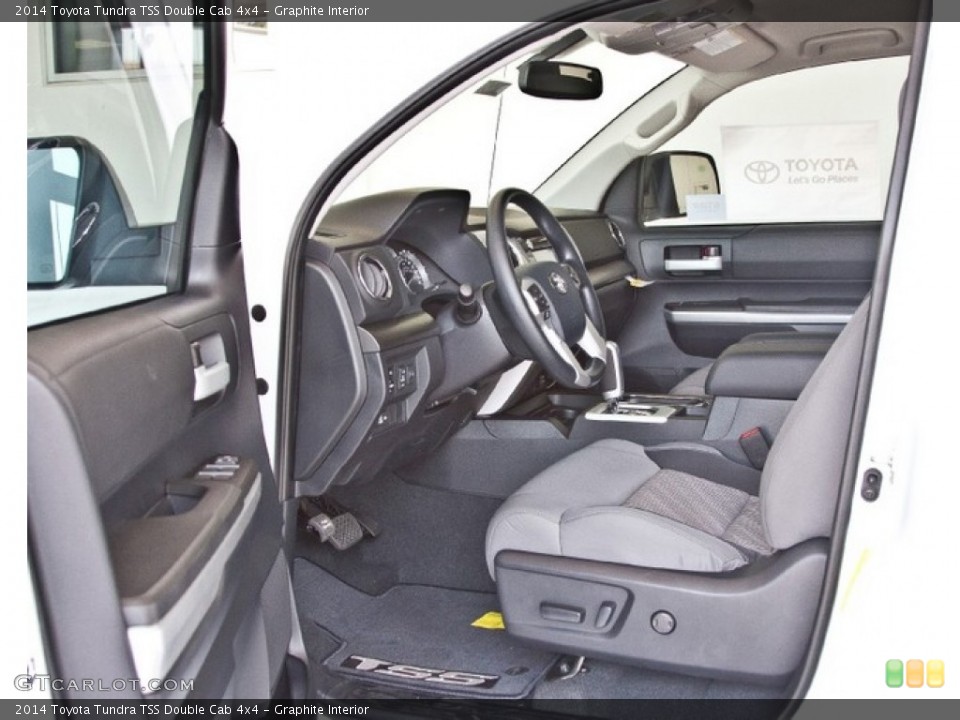 Graphite Interior Photo for the 2014 Toyota Tundra TSS Double Cab 4x4 #84995708
