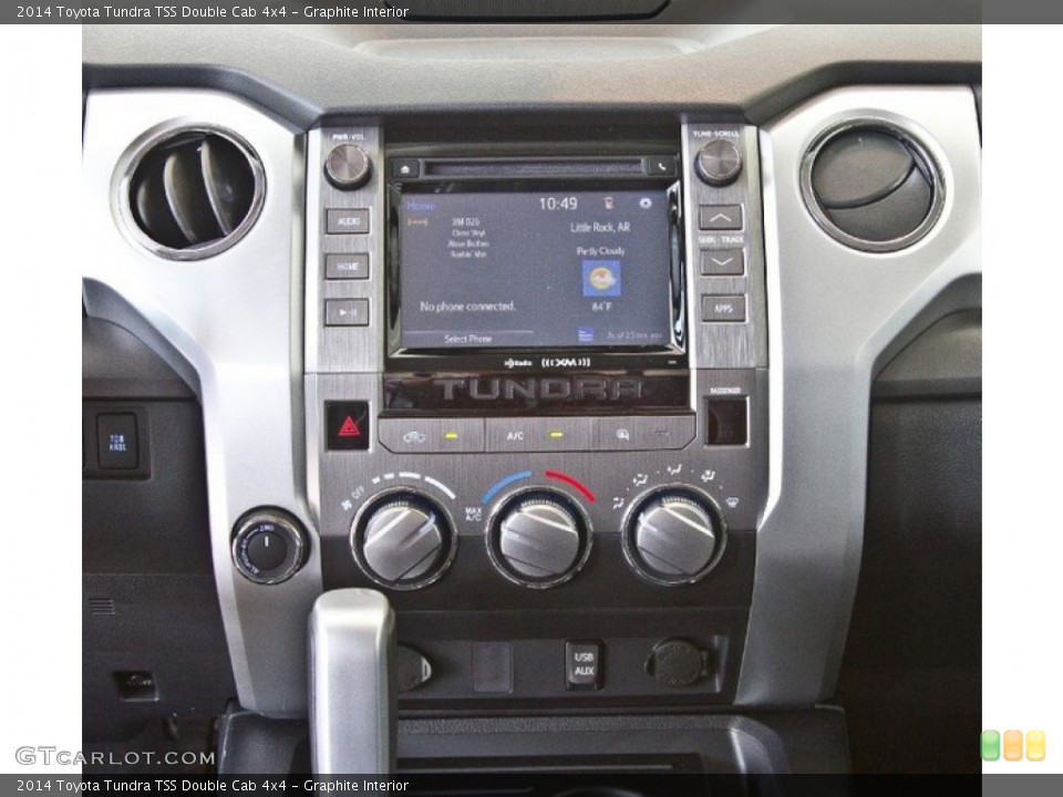 Graphite Interior Controls for the 2014 Toyota Tundra TSS Double Cab 4x4 #84995777