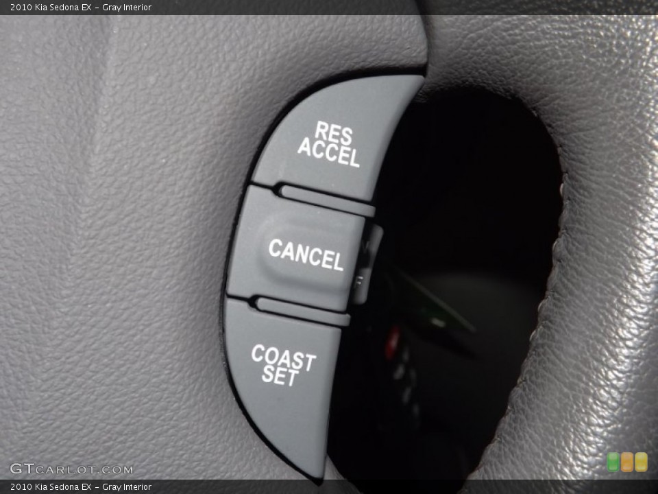 Gray Interior Controls for the 2010 Kia Sedona EX #84999977