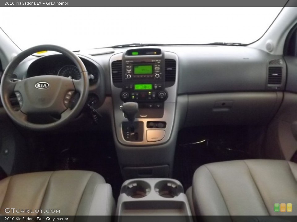 Gray Interior Dashboard for the 2010 Kia Sedona EX #85000226
