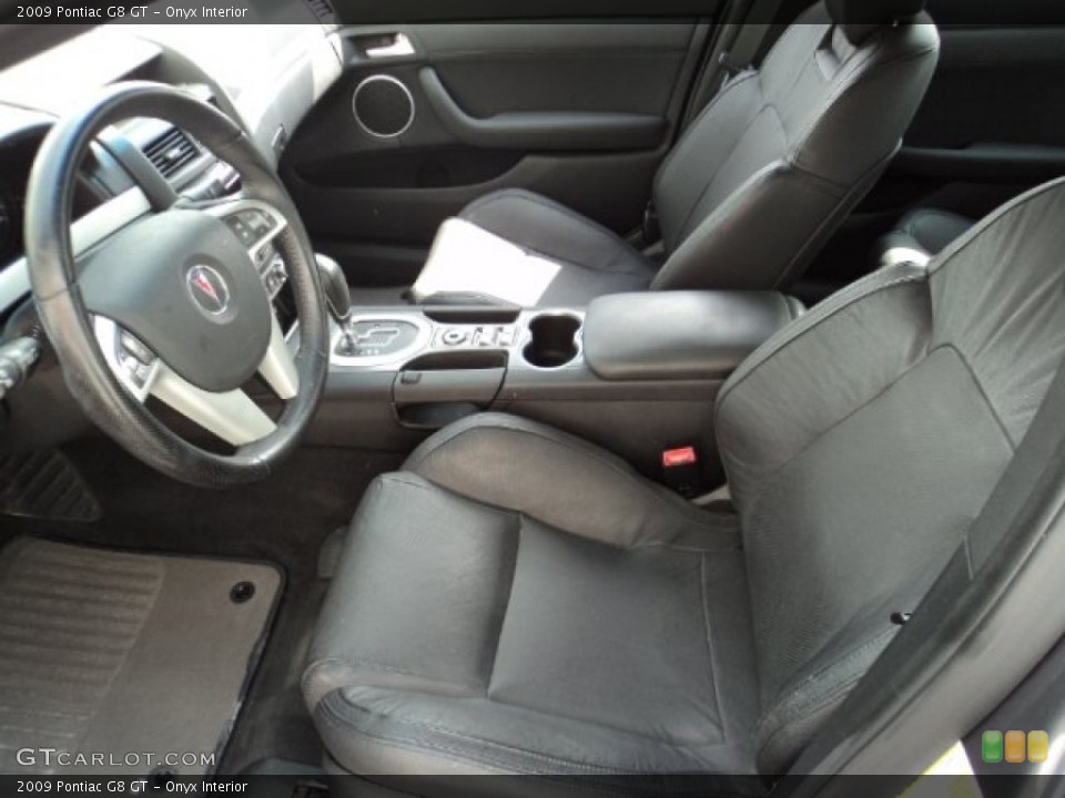 Onyx Interior Photo for the 2009 Pontiac G8 GT #85000976
