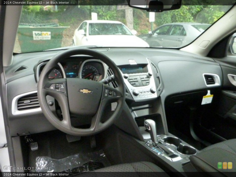 Jet Black Interior Dashboard for the 2014 Chevrolet Equinox LS #85004066