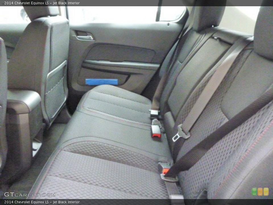 Jet Black Interior Rear Seat for the 2014 Chevrolet Equinox LS #85004999