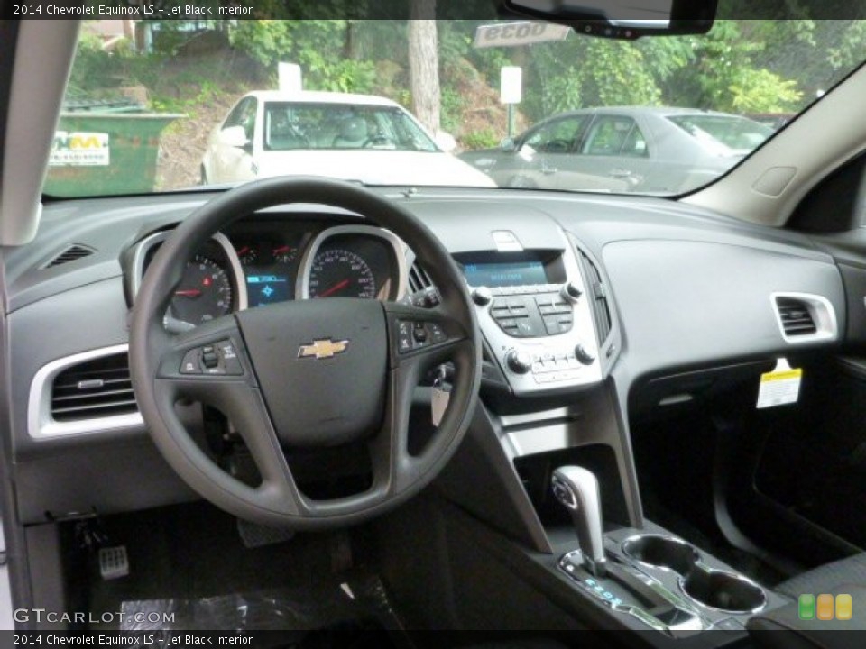 Jet Black Interior Dashboard for the 2014 Chevrolet Equinox LS #85005026