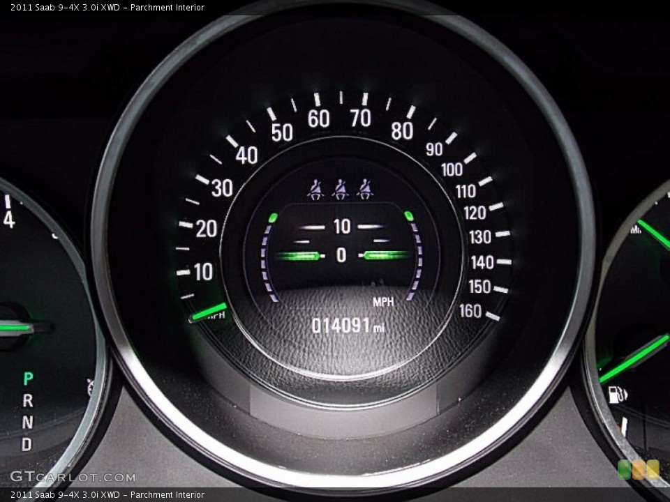 Parchment Interior Gauges for the 2011 Saab 9-4X 3.0i XWD #85010732
