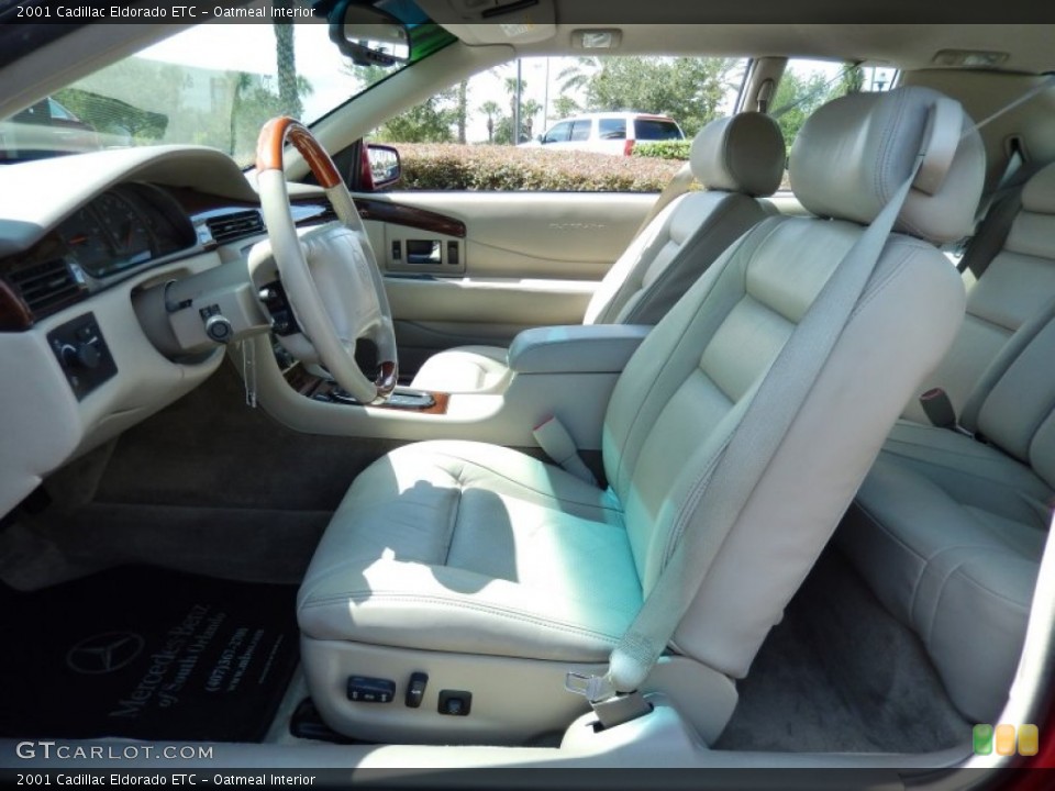 Oatmeal Interior Front Seat for the 2001 Cadillac Eldorado ETC #85012004