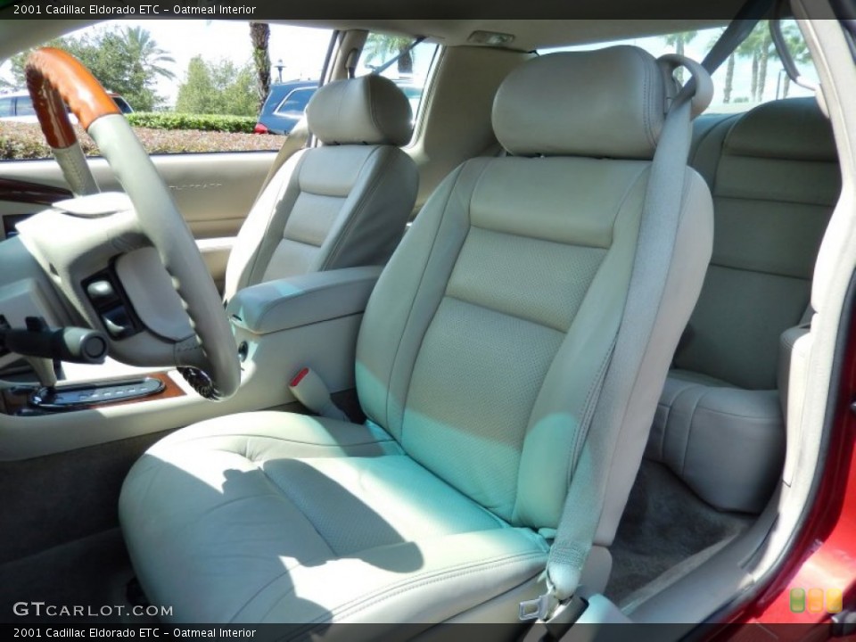 Oatmeal Interior Front Seat for the 2001 Cadillac Eldorado ETC #85012031