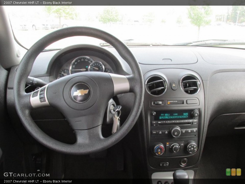 Ebony Black Interior Dashboard for the 2007 Chevrolet HHR LT #85018962