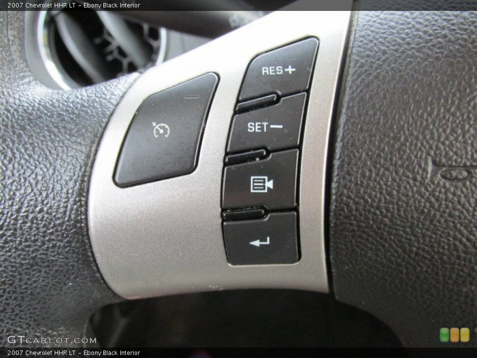 Ebony Black Interior Controls for the 2007 Chevrolet HHR LT #85019009