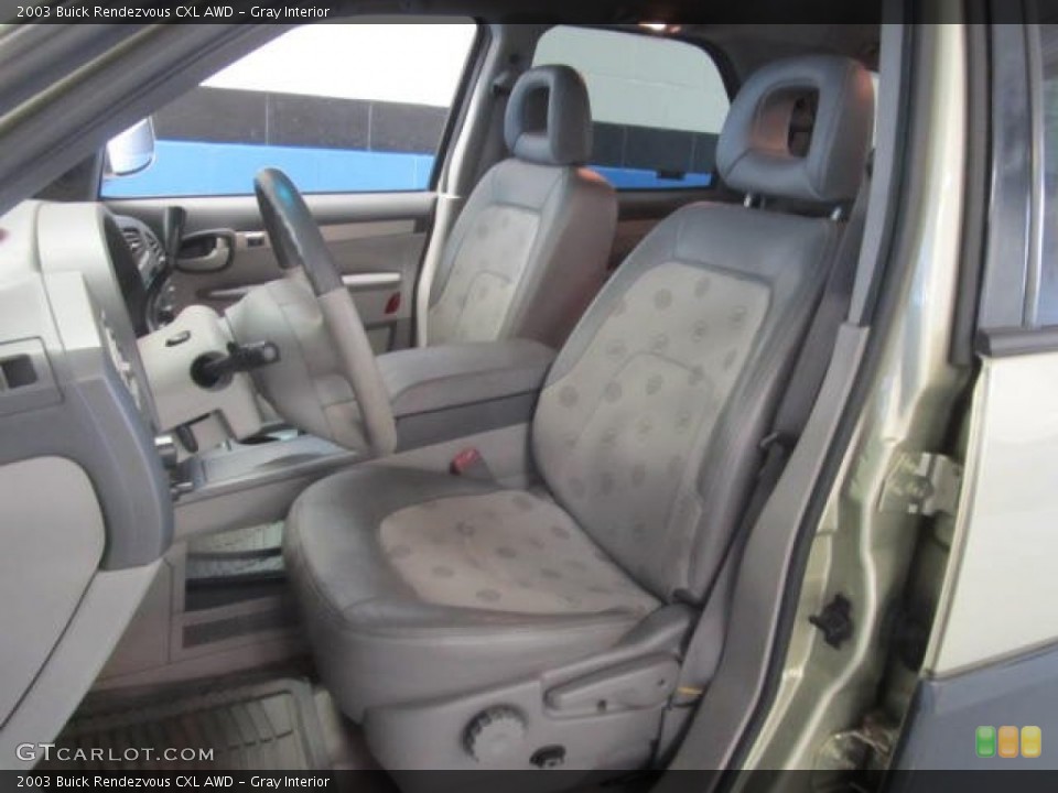 Gray 2003 Buick Rendezvous Interiors