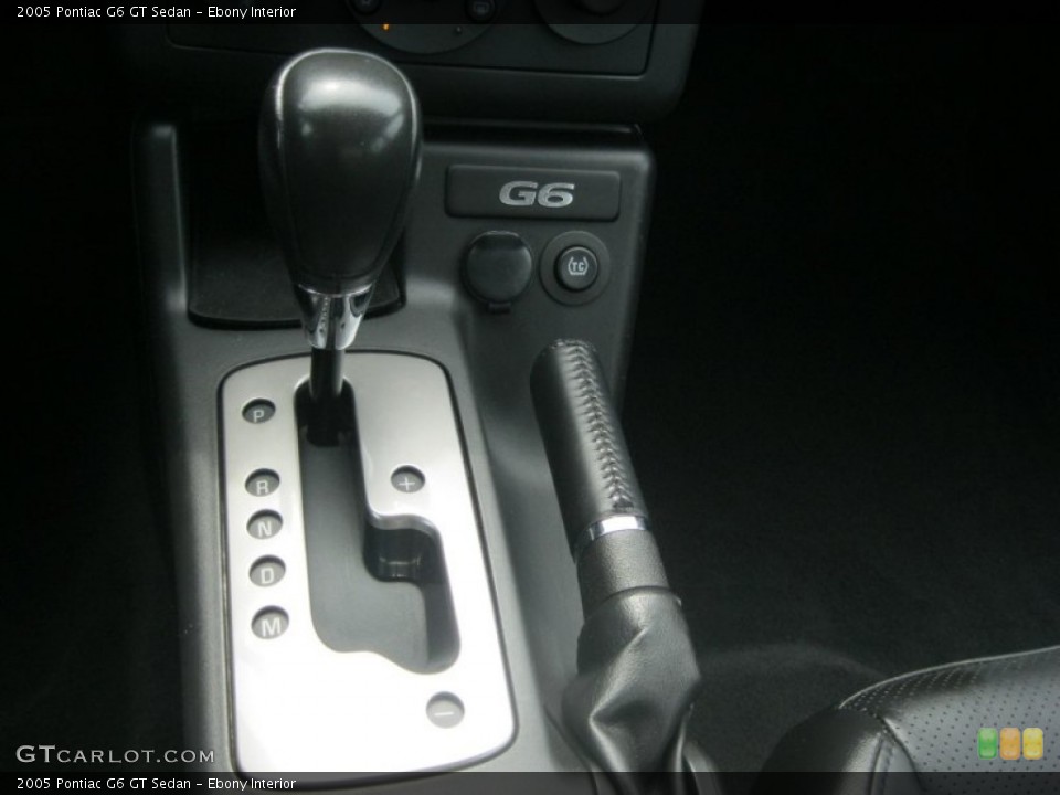 Ebony Interior Transmission for the 2005 Pontiac G6 GT Sedan #85020685