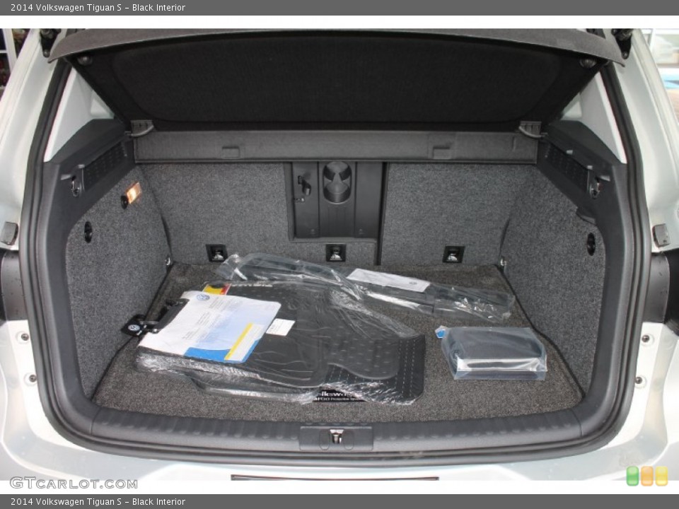 Black Interior Trunk for the 2014 Volkswagen Tiguan S #85022246
