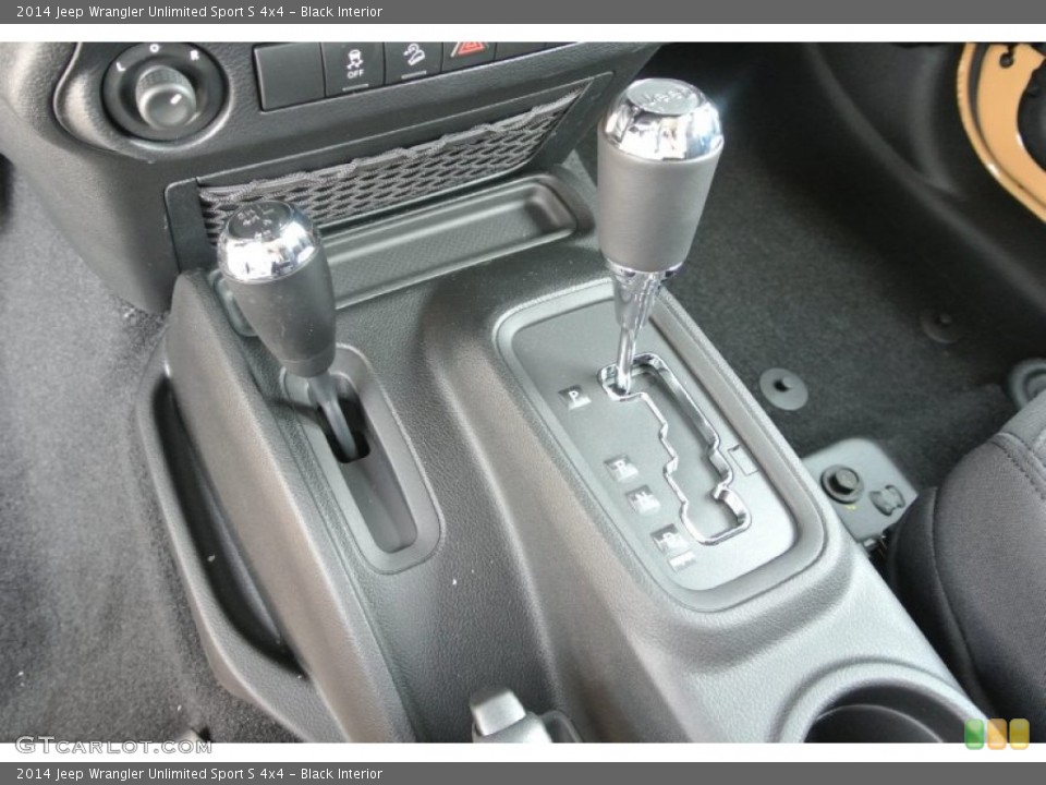 Black Interior Transmission for the 2014 Jeep Wrangler Unlimited Sport S 4x4 #85027960